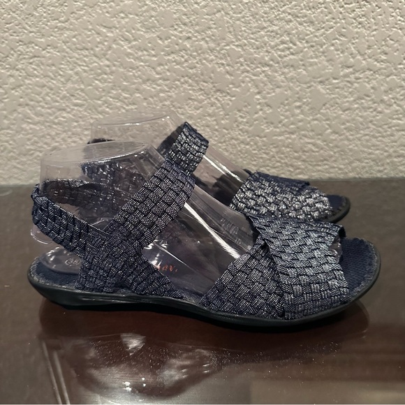 Bernie Mev Blue Denim Balmy Sandals - Picture 5 of 14
